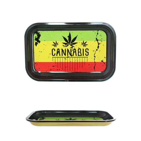Plateau à rouler CANNABIS 28.5 x 18.5 cm
