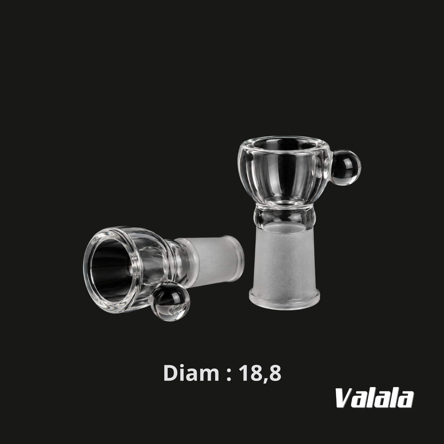 GLASS SLEEVE BALL CLEAR