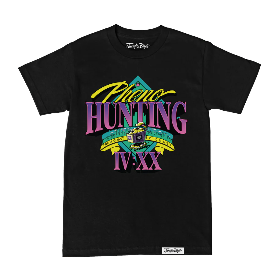 T-Shirt JungleBoys PHENOHUNTING TEE (BLACK)