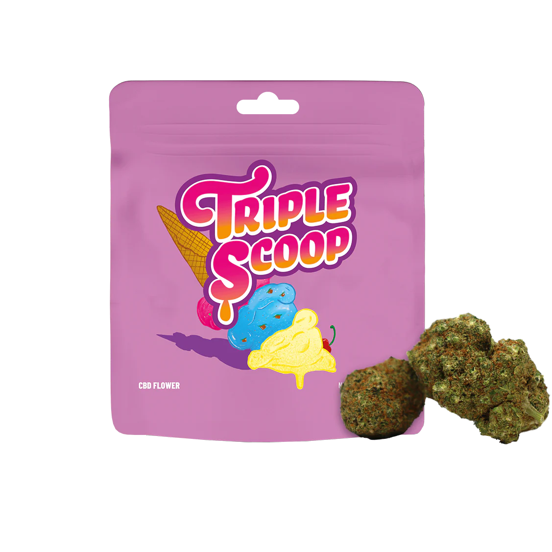 TRIPLE SCOOP Lemon Cherry Gelato x Honey Bun