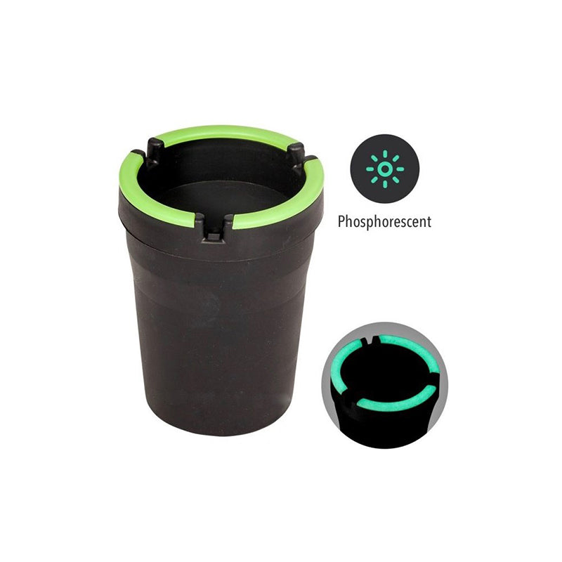 CENDRIER DE VOITURE BUCKET PHOSPHORESCENT