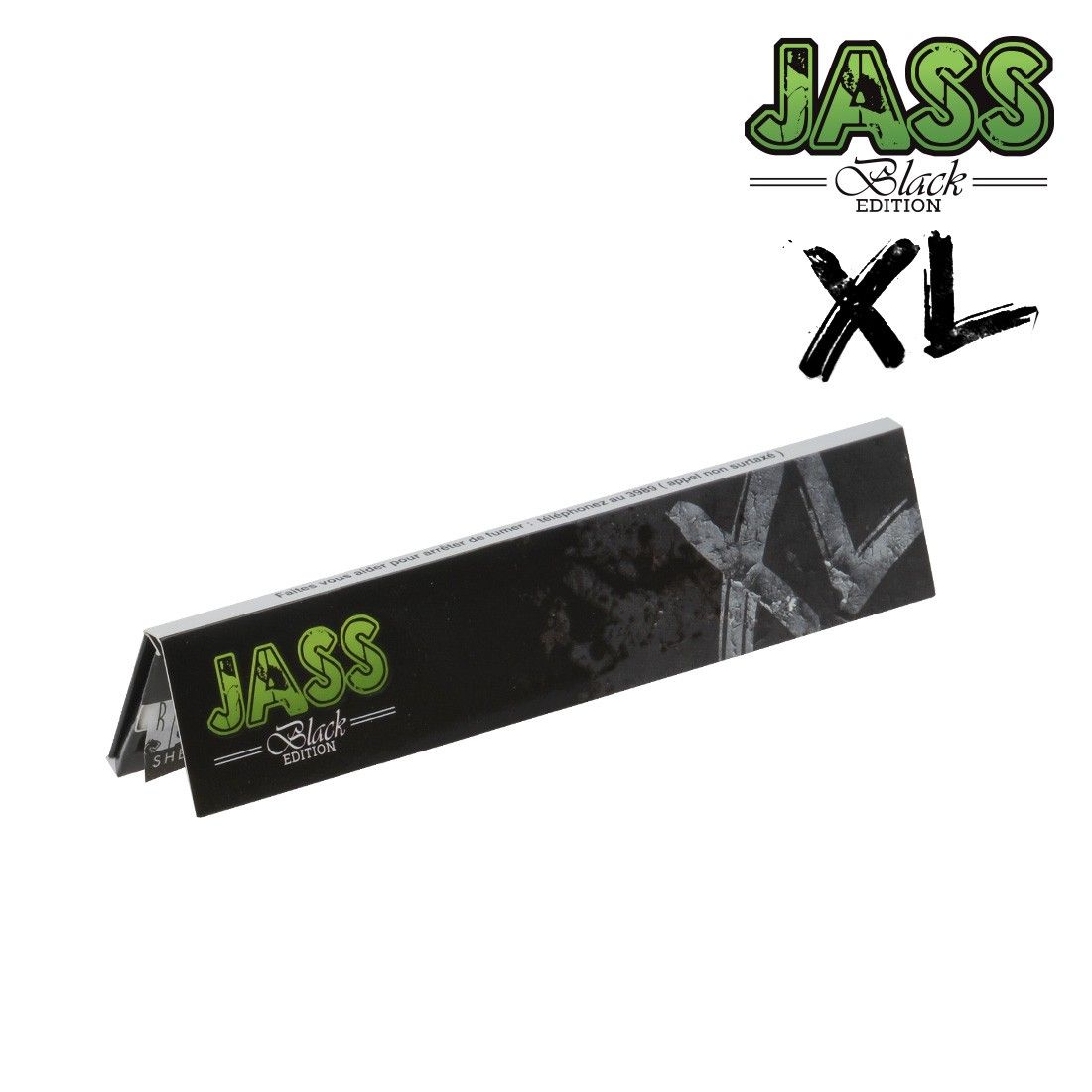 FEUILLE A ROULER JASS BLACK EDITION XL