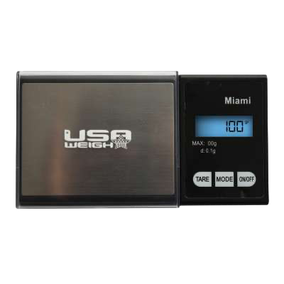 USA Poids | Miami Balance digitale 100g/0.01g NOIR