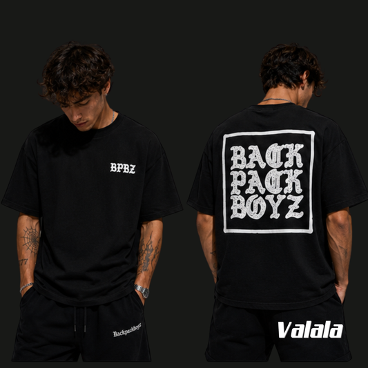 T-shirt Backpack Boyz Grunge Tee Noir – Merch Officiel