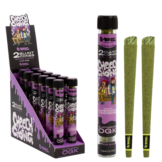 Cônes G-Rollz Cheech & Chong™ – Terpene Infused (Blackberry OGK)