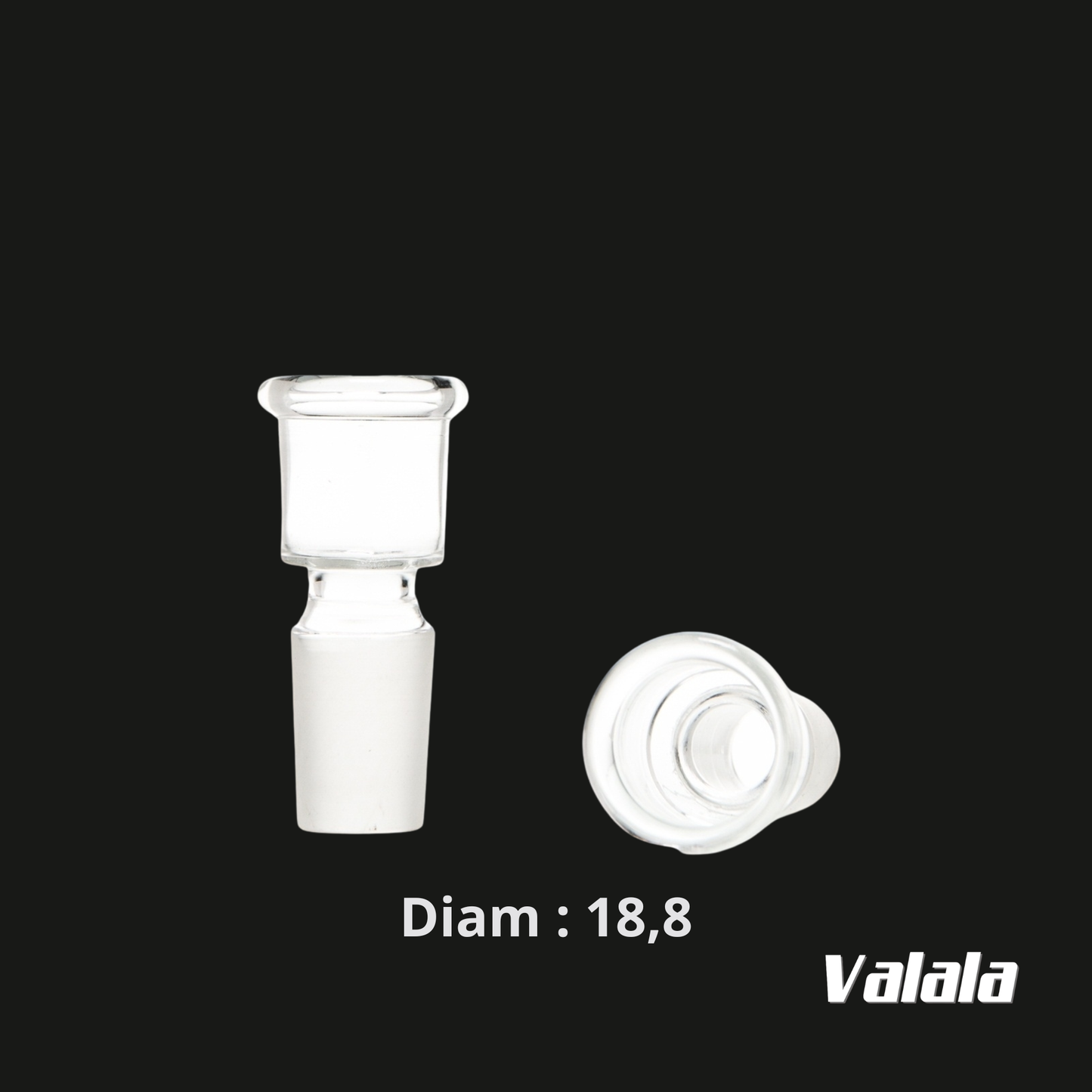 GLASS SLEEVE BALL CLEAR