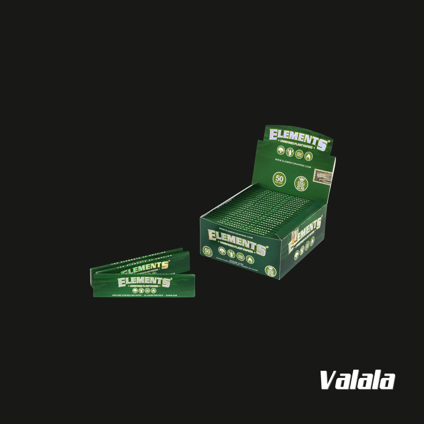 Elements Green King Size Slim