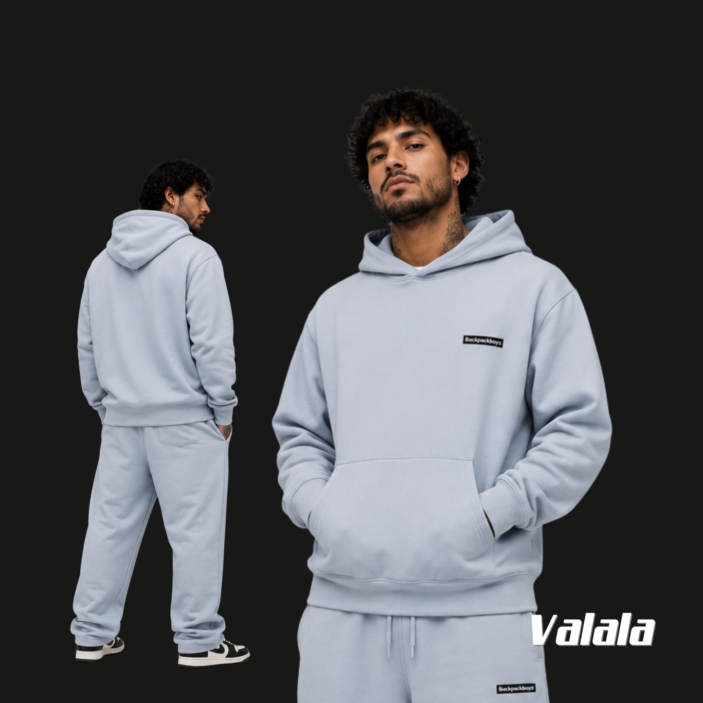 Hoodie Backpack Boyz Box Logo Core Powder – Sweat à Capuche Officiel