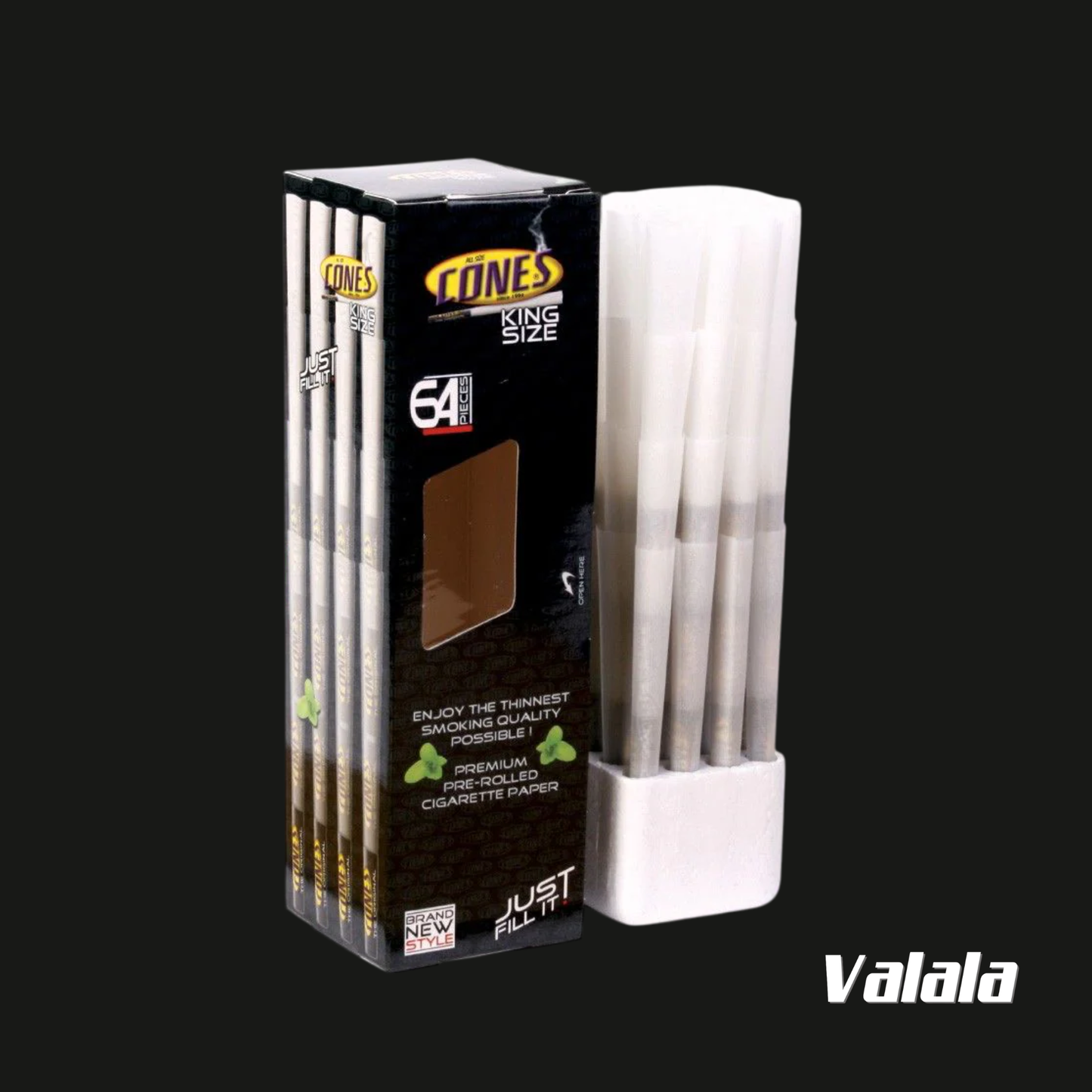 CONE KING SIZE 11CM PAR 64
