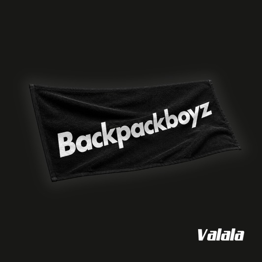 Serviette Backpack Boyz Beach Towel Black – Merch officiel