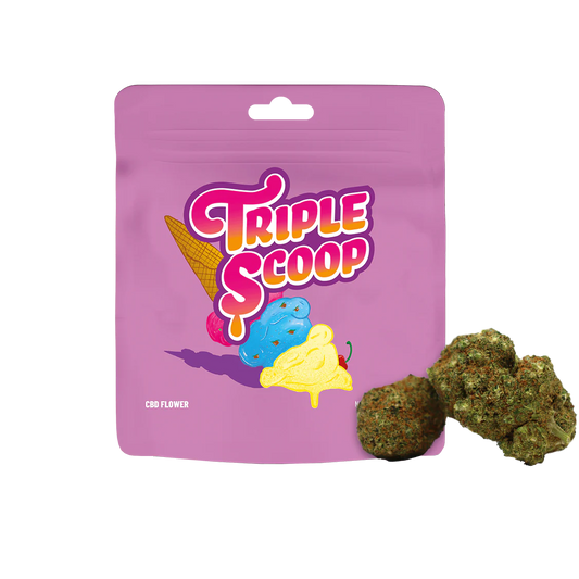 TRIPLE SCOOP Lemon Cherry Gelato x Honey Bun