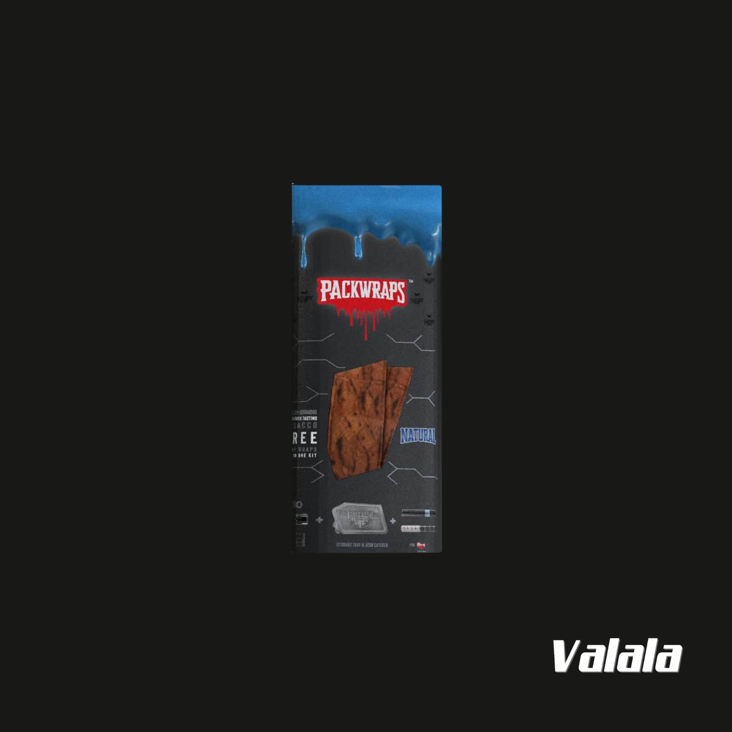 PackWraps Natural Wraps - Feuilles de Blunt Sans Tabac | Valala