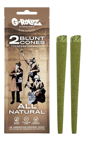 Cônes G-Rollz x Banksy - Blunts de Chanvre (Pack de 2)