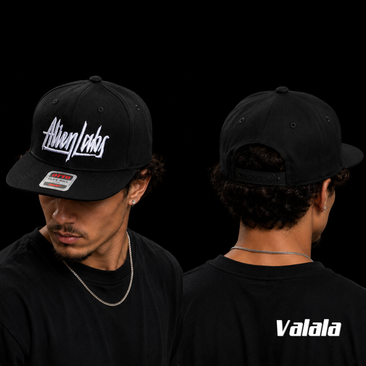 Casquette Alien Labs AL Authentic 5 Panel Black/White