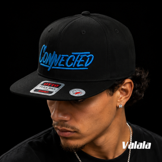 Casquette Snapback Connected Noire