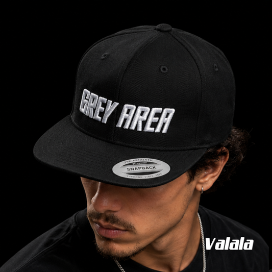 Casquette Grey Area Amsterdam Noire
