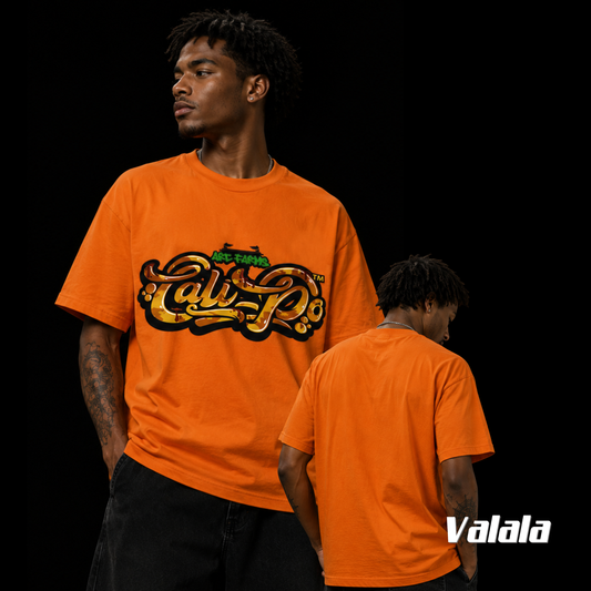 T-shirt Cali-Po Orange Logo
