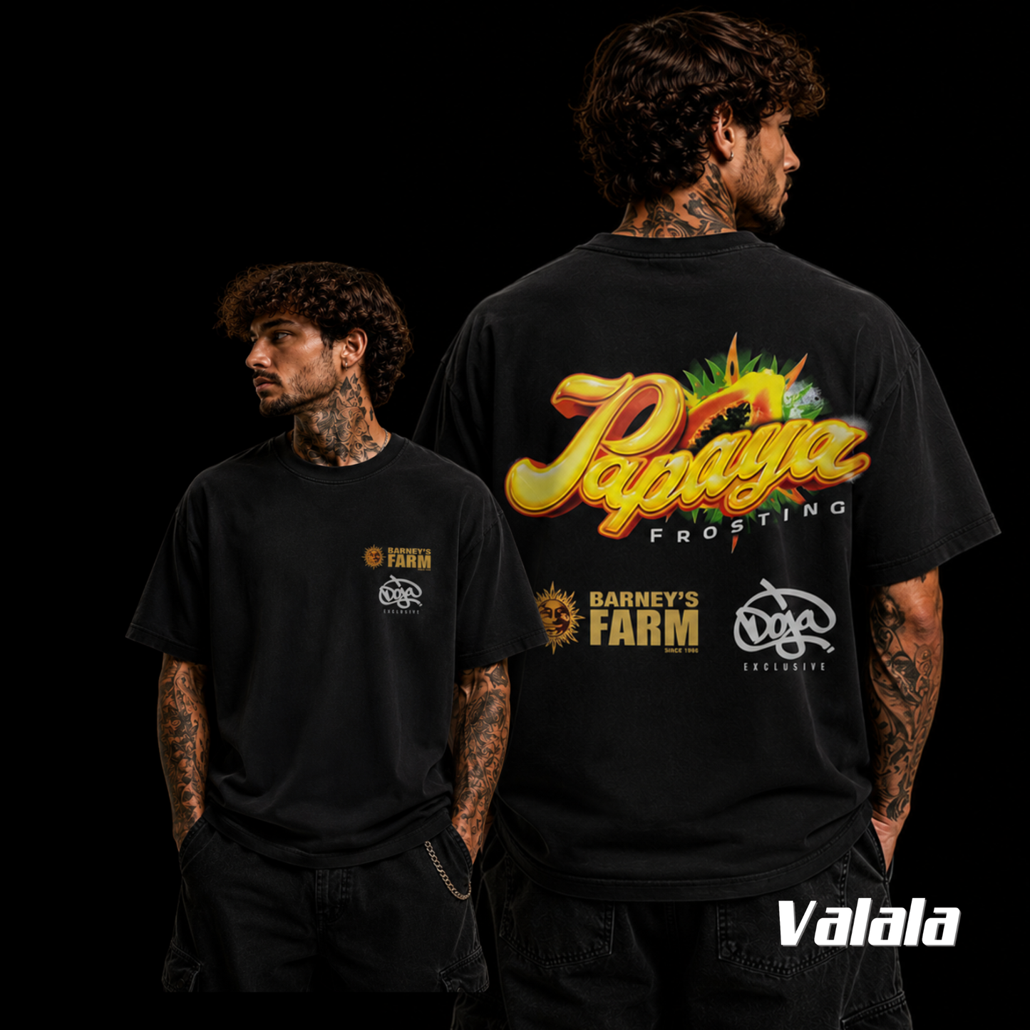 T-shirt Barney's Farm x Doja Papaya - Édition Limitée