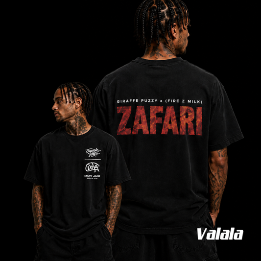Camiseta Doja x Jungle Boyz ZAFARI Berlín 2026 - Edición Limitada
