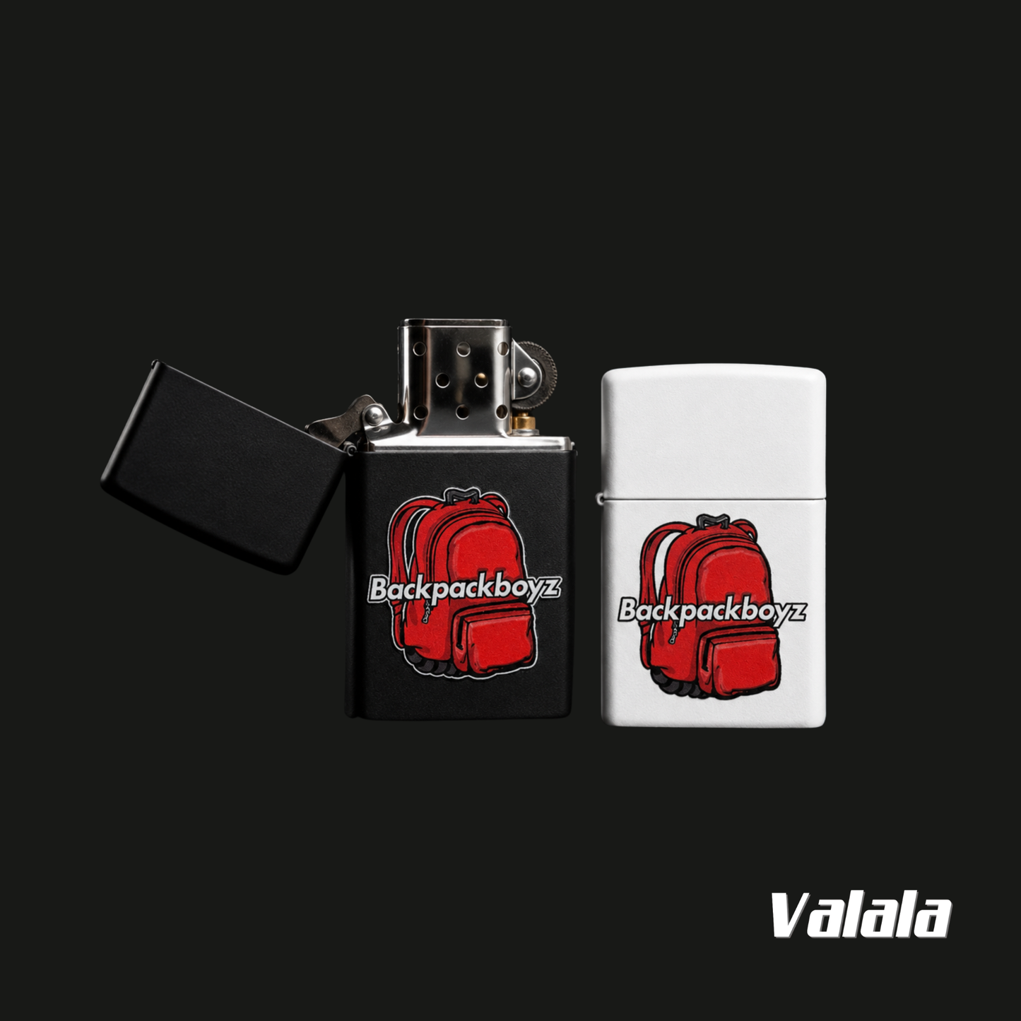 BPB Zippo Lighter Red Backpack Boyz - Merch Officiel