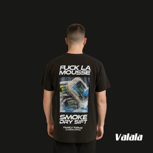 T-shirt “F*** La Mousse” – Streetwear Noir