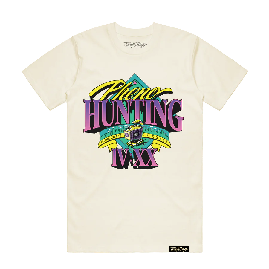 T-shirt Jungle Boys Phenohunting Cream – vue avant